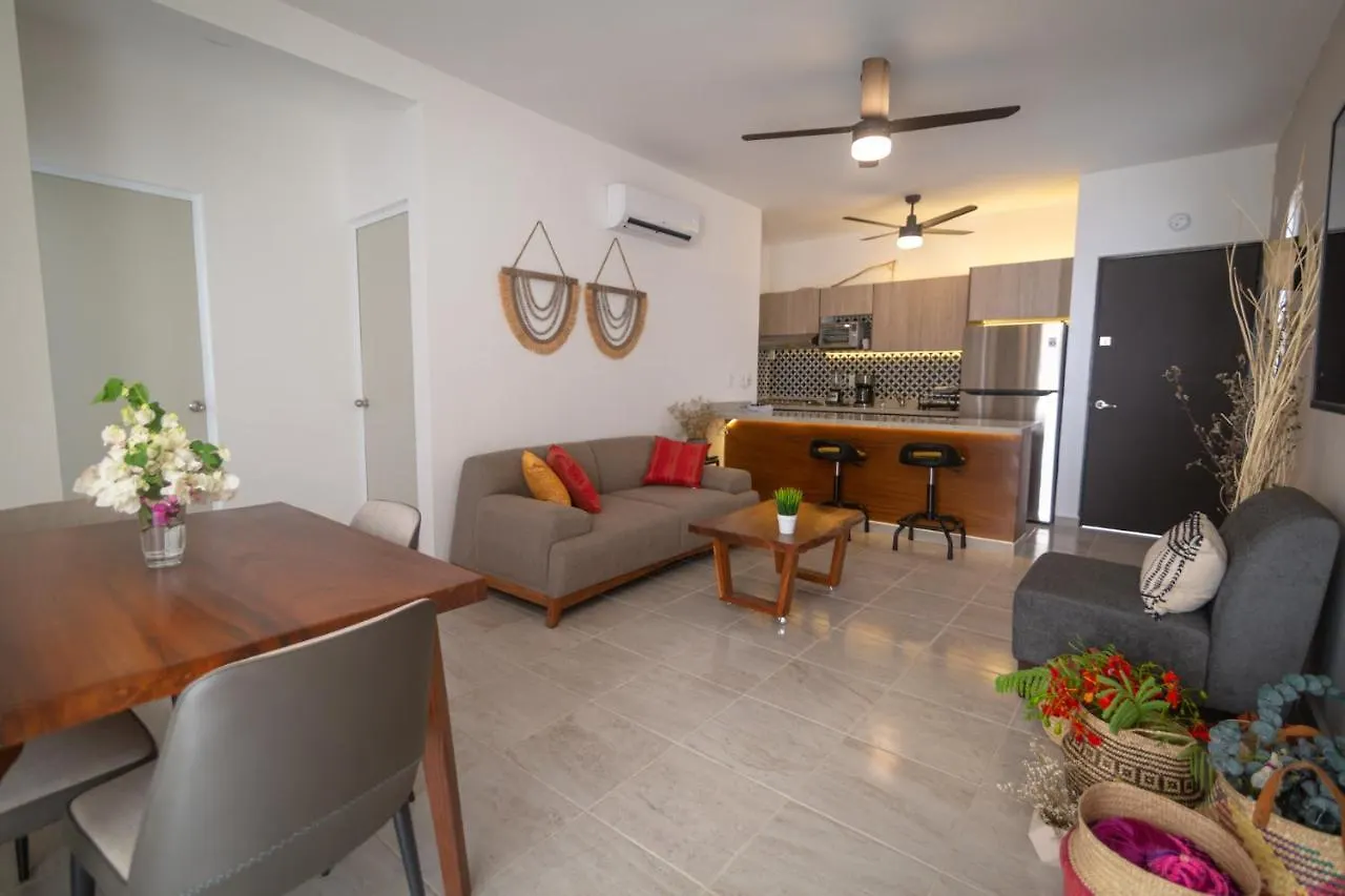Casa Jaguar Apartment Puerto Morelos Mexico